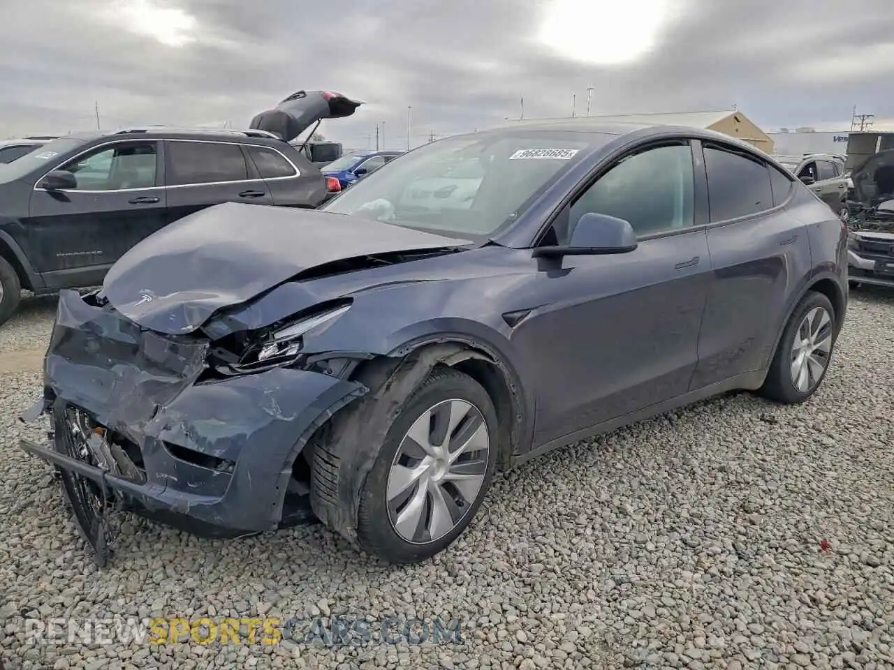 1 Photograph of a damaged car 7SAYGDEE6PA165900 TESLA MODEL Y 2023