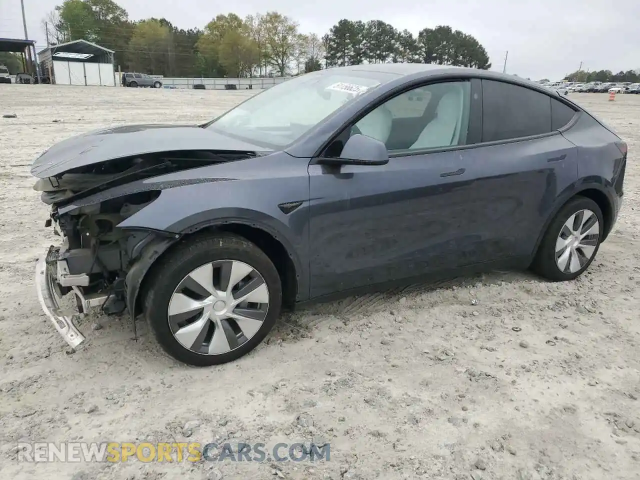 1 Photograph of a damaged car 7SAYGDEE6PA167064 TESLA MODEL Y 2023