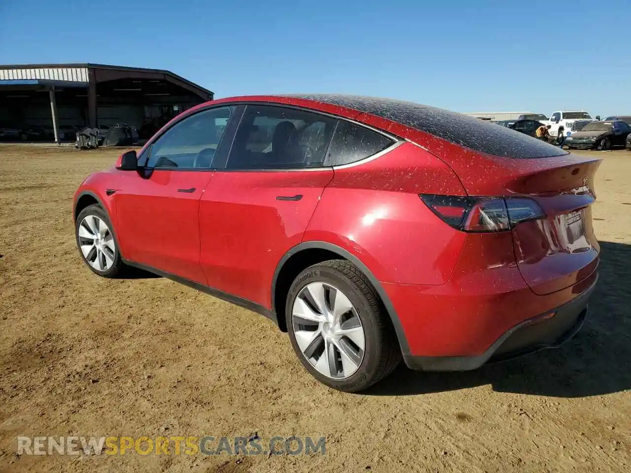 2 Photograph of a damaged car 7SAYGDEE6PA167386 TESLA MODEL Y 2023