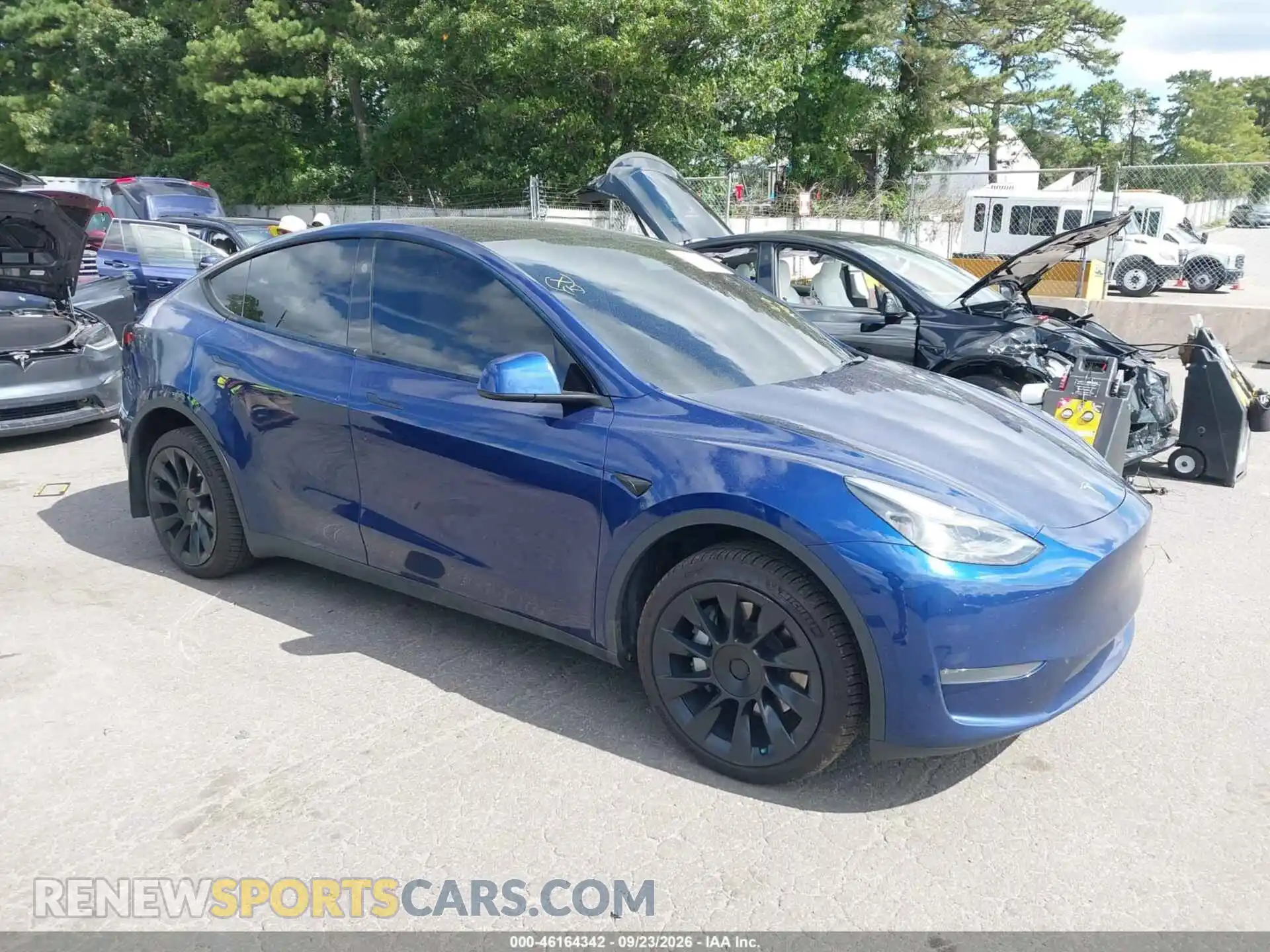 1 Photograph of a damaged car 7SAYGDEE6PA168506 TESLA MODEL Y 2023