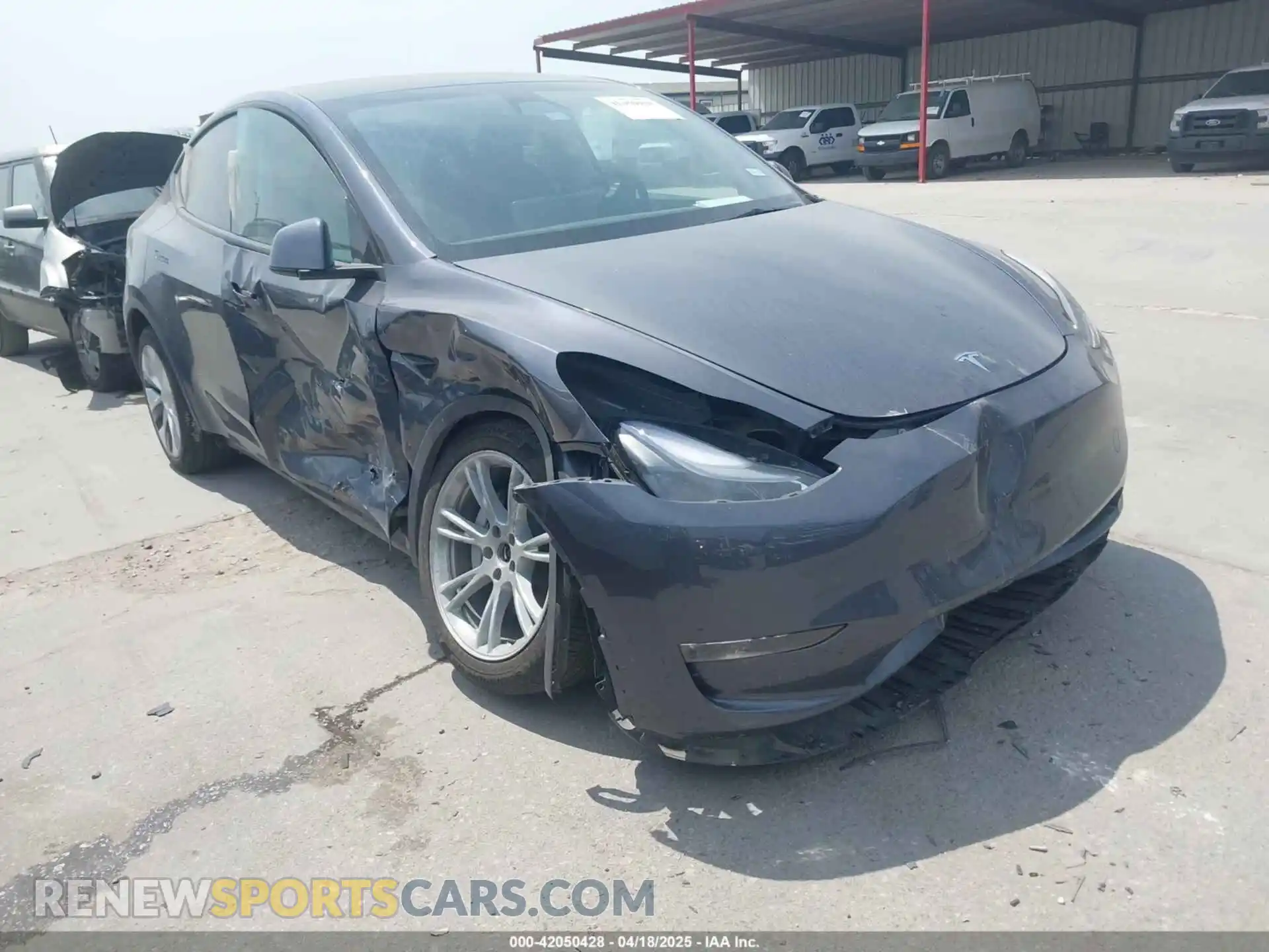 1 Photograph of a damaged car 7SAYGDEE6PA169168 TESLA MODEL Y 2023