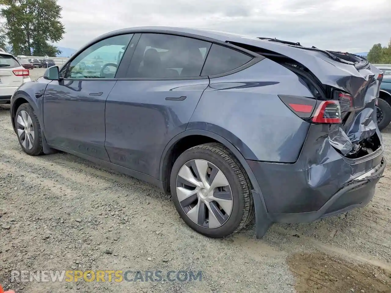2 fotografías del automóvil dañado 7SAYGDEE6PA169557 TESLA MODEL Y 2023