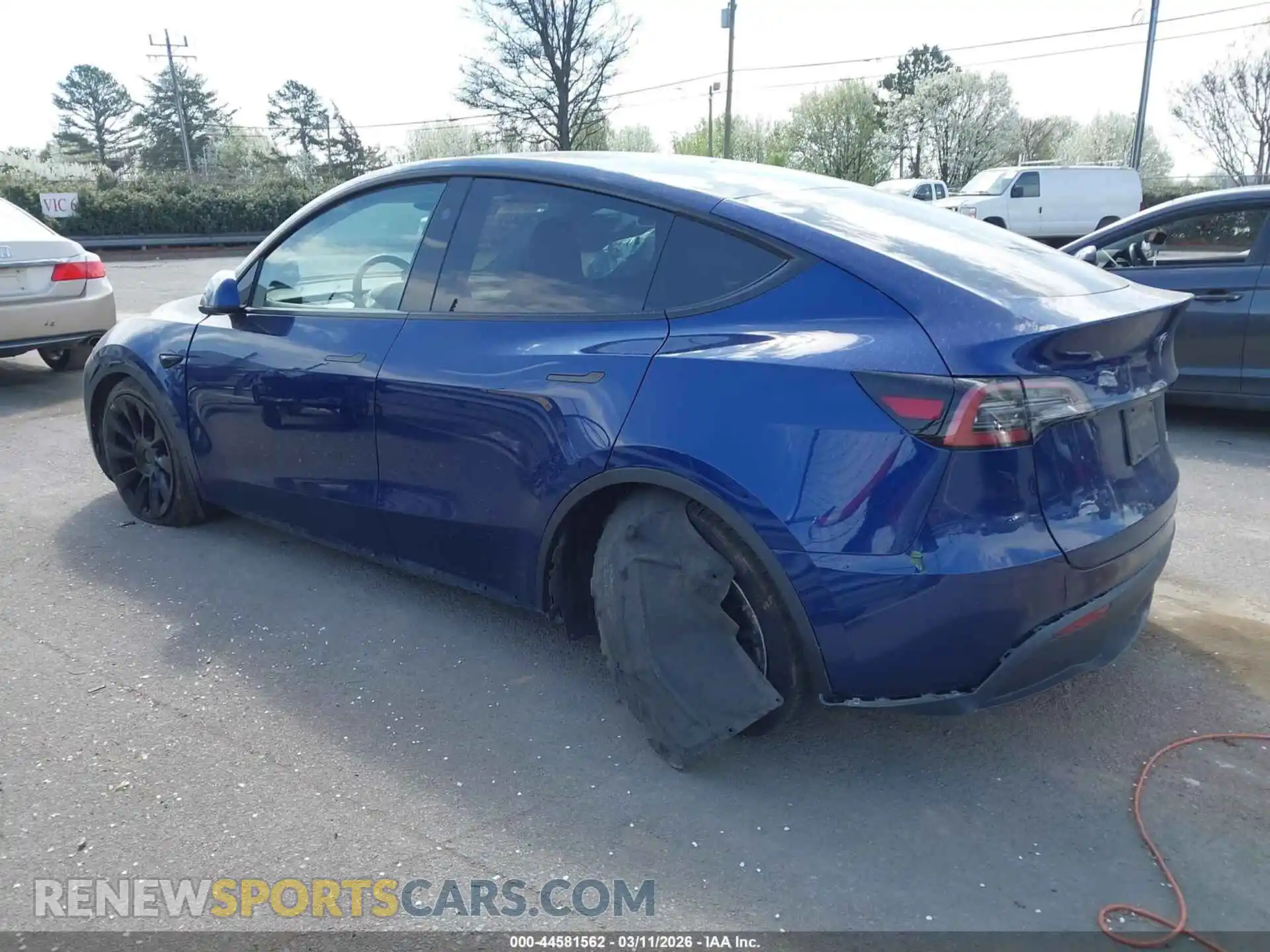 3 Photograph of a damaged car 7SAYGDEE6PA176136 TESLA MODEL Y 2023