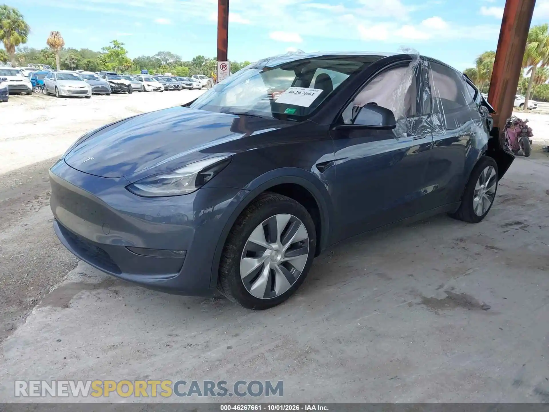 2 Фотография поврежденного автомобиля 7SAYGDEE6PA176248 TESLA MODEL Y 2023