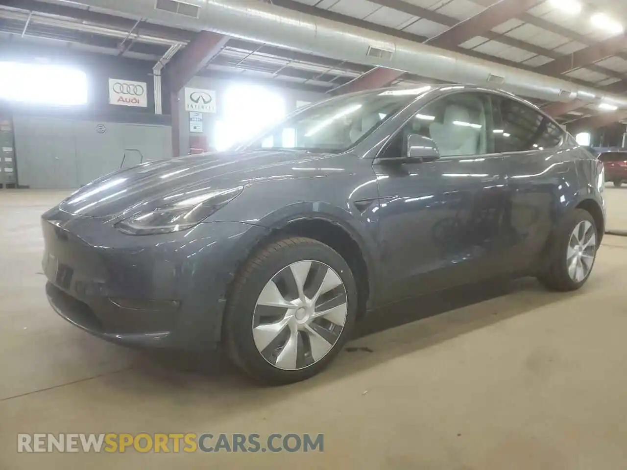 1 Photograph of a damaged car 7SAYGDEE6PA179733 TESLA MODEL Y 2023