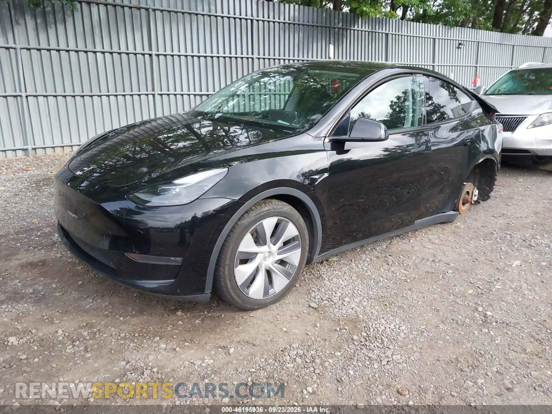 2 Фотография поврежденного автомобиля 7SAYGDEE6PA182082 TESLA MODEL Y 2023