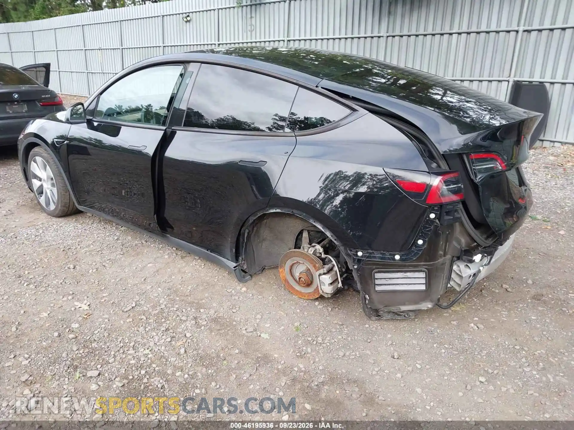 3 Фотография поврежденного автомобиля 7SAYGDEE6PA182082 TESLA MODEL Y 2023