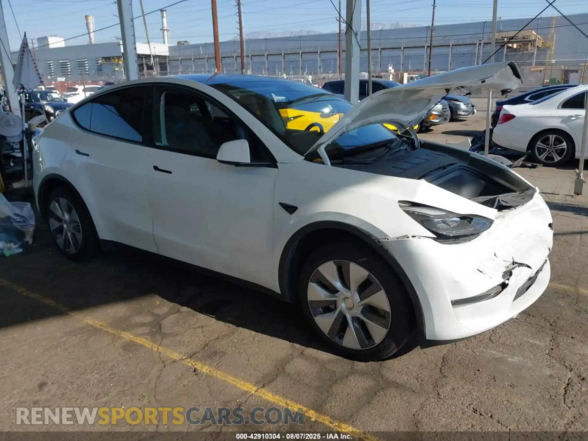 1 Photograph of a damaged car 7SAYGDEE6PA183328 TESLA MODEL Y 2023