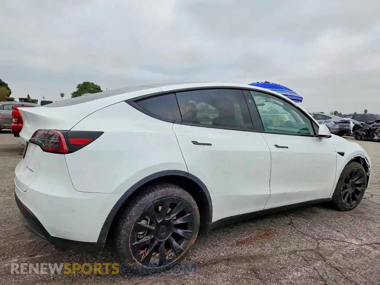 3 Фотография поврежденного автомобиля 7SAYGDEE6PA188478 TESLA MODEL Y 2023