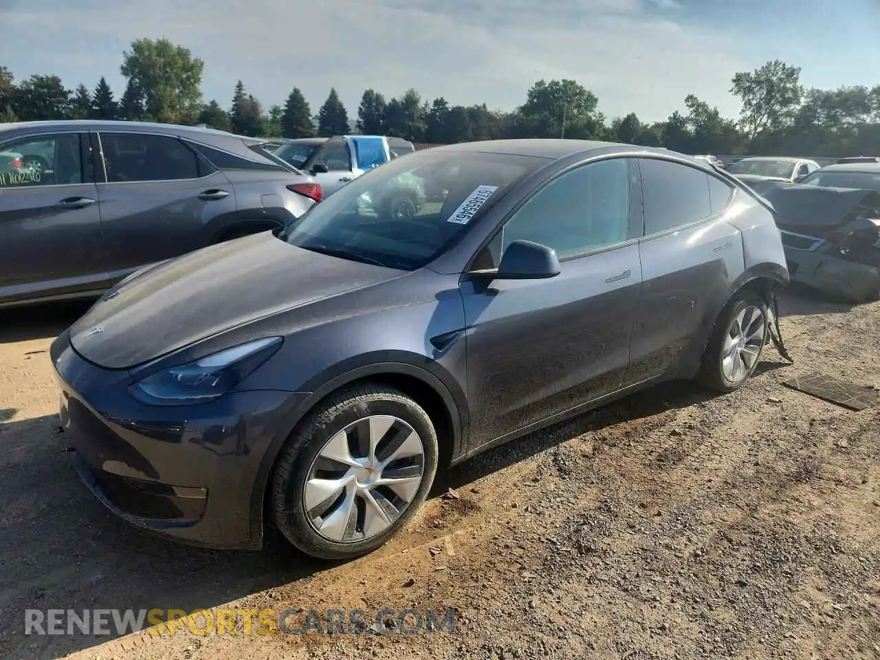 1 Photograph of a damaged car 7SAYGDEE6PA200791 TESLA MODEL Y 2023