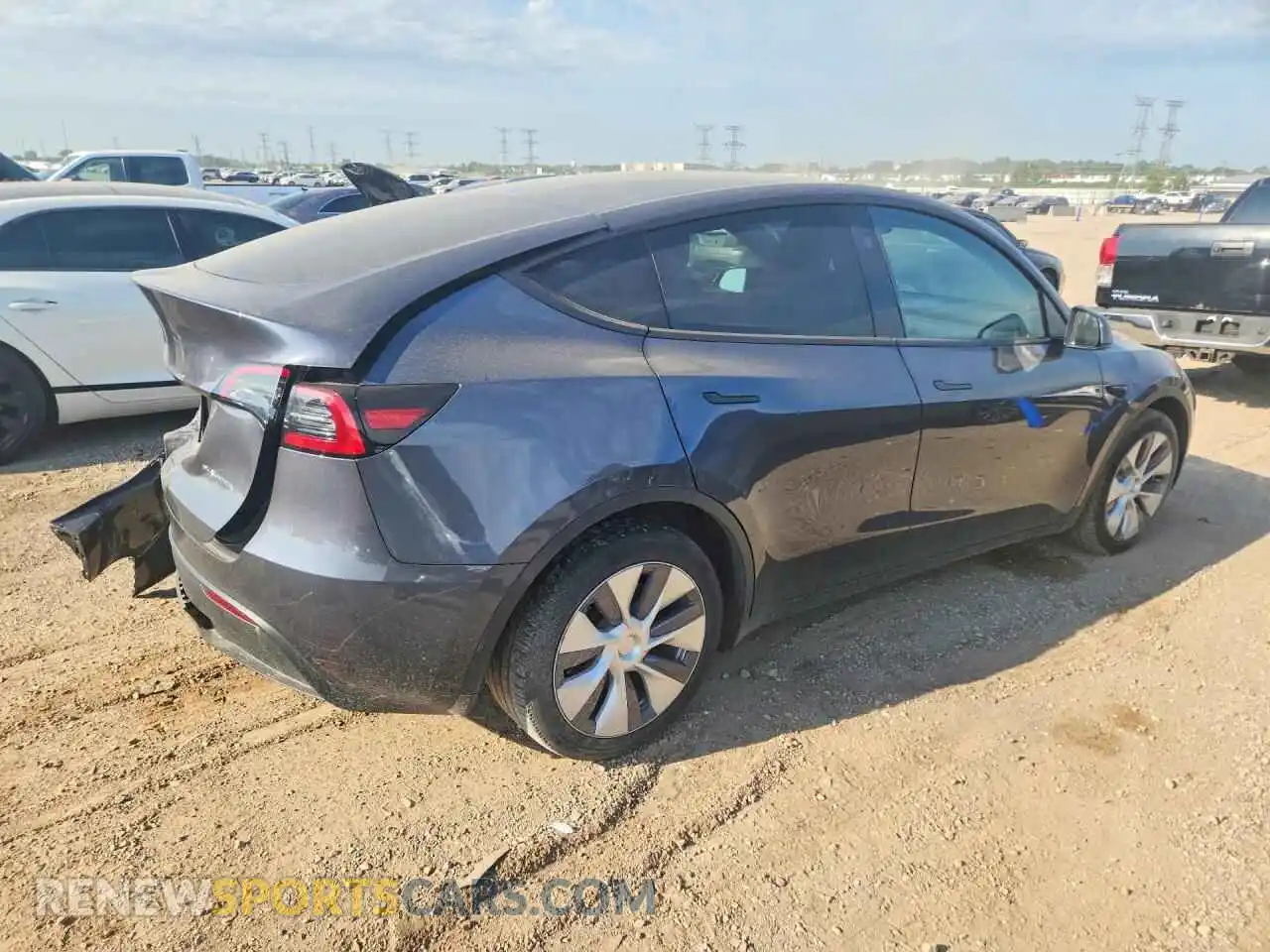 3 Photograph of a damaged car 7SAYGDEE6PA200791 TESLA MODEL Y 2023