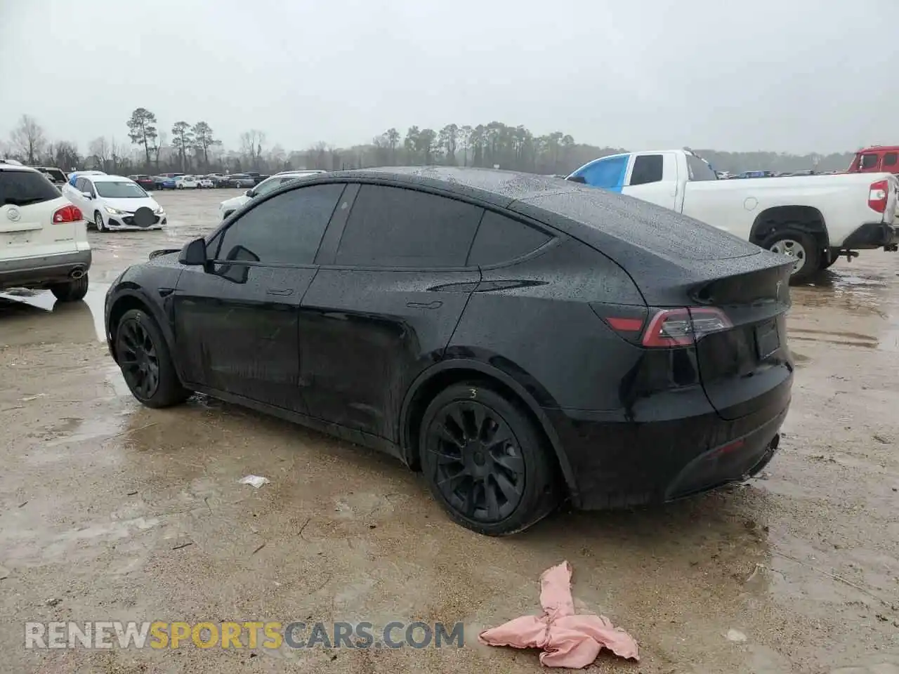 2 Photograph of a damaged car 7SAYGDEE6PA203349 TESLA MODEL Y 2023