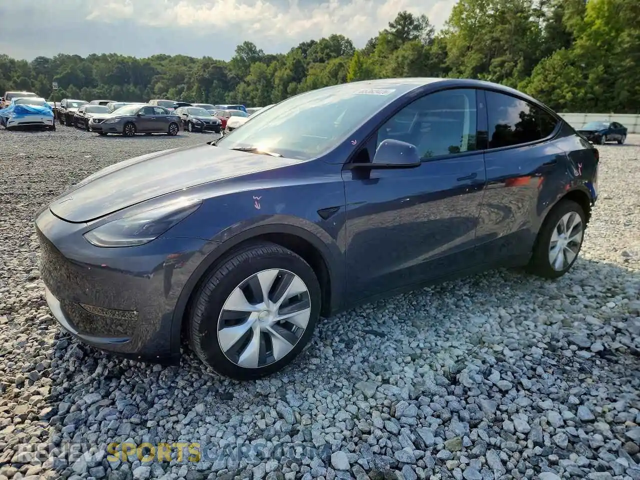 1 Фотография поврежденного автомобиля 7SAYGDEE6PA211659 TESLA MODEL Y 2023