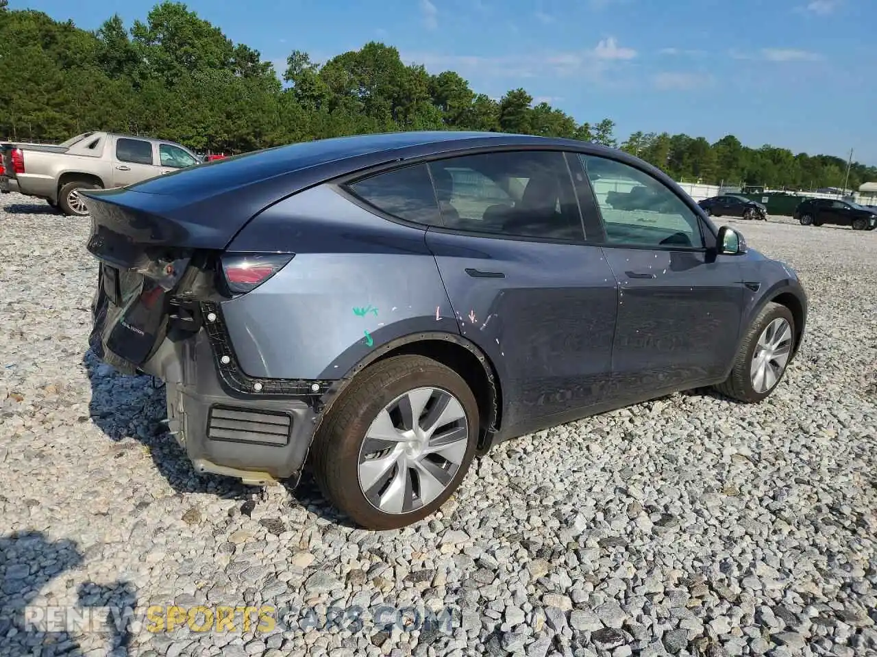 3 Фотография поврежденного автомобиля 7SAYGDEE6PA211659 TESLA MODEL Y 2023