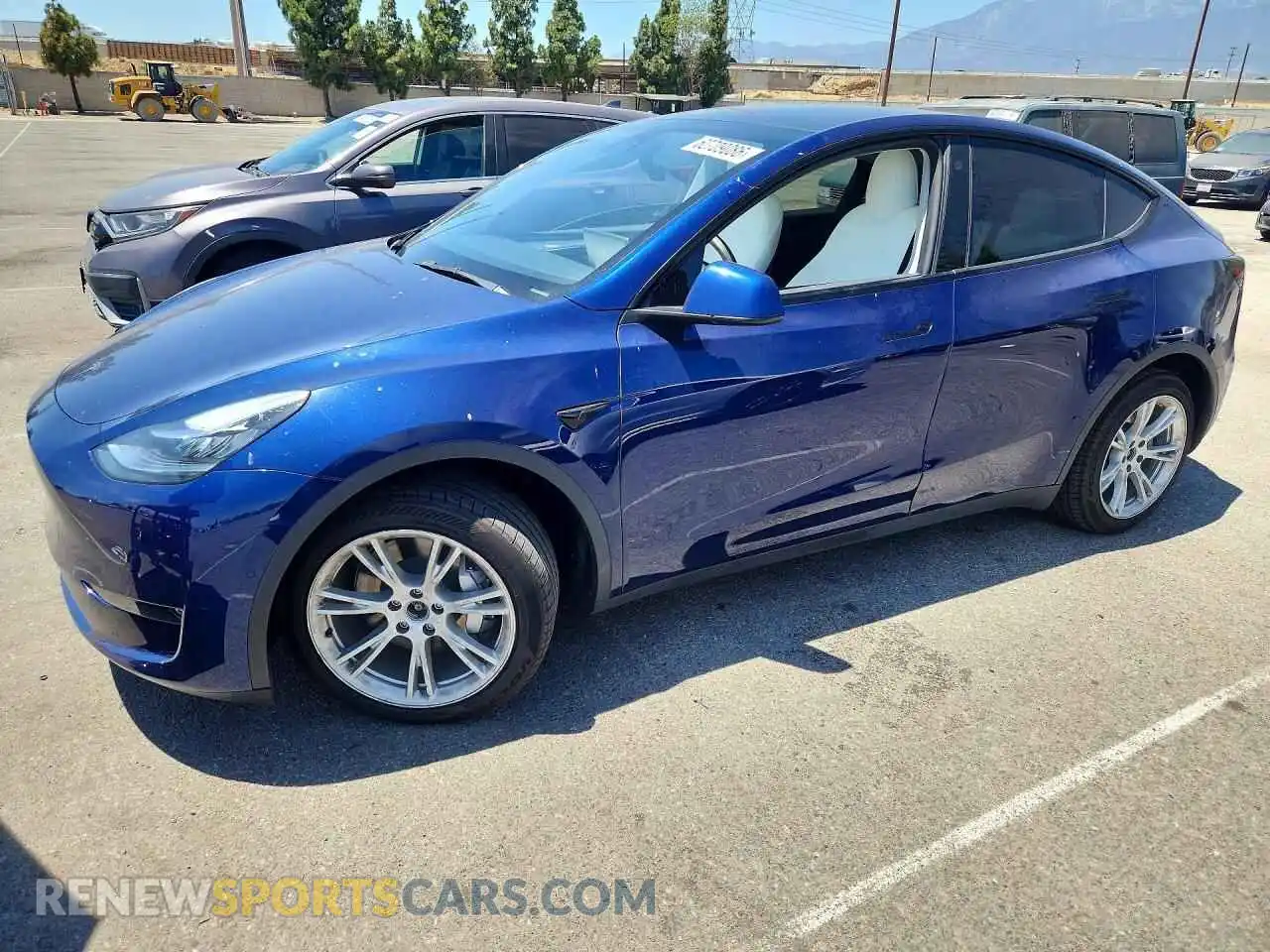 1 Photograph of a damaged car 7SAYGDEE6PF586700 TESLA MODEL Y 2023