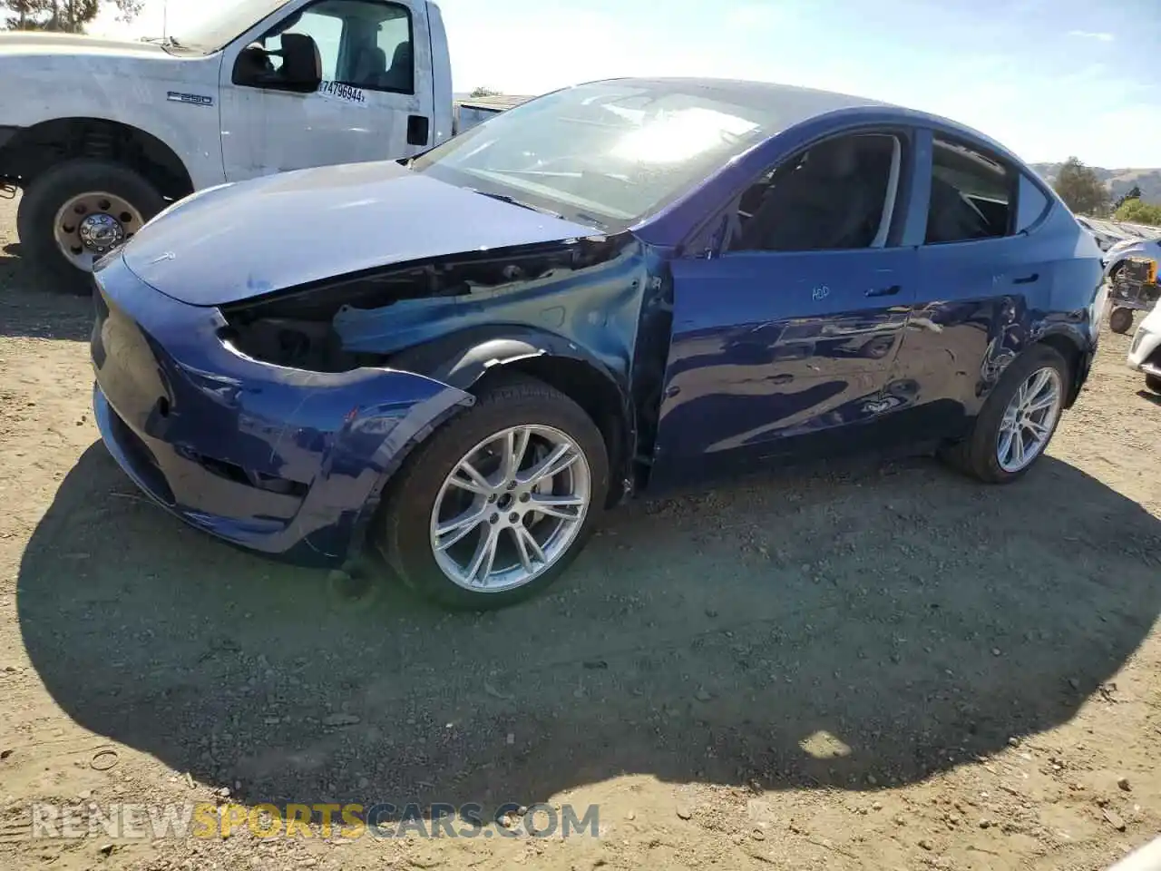1 Photograph of a damaged car 7SAYGDEE6PF603320 TESLA MODEL Y 2023