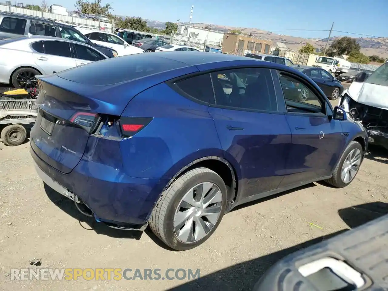 3 Photograph of a damaged car 7SAYGDEE6PF603320 TESLA MODEL Y 2023