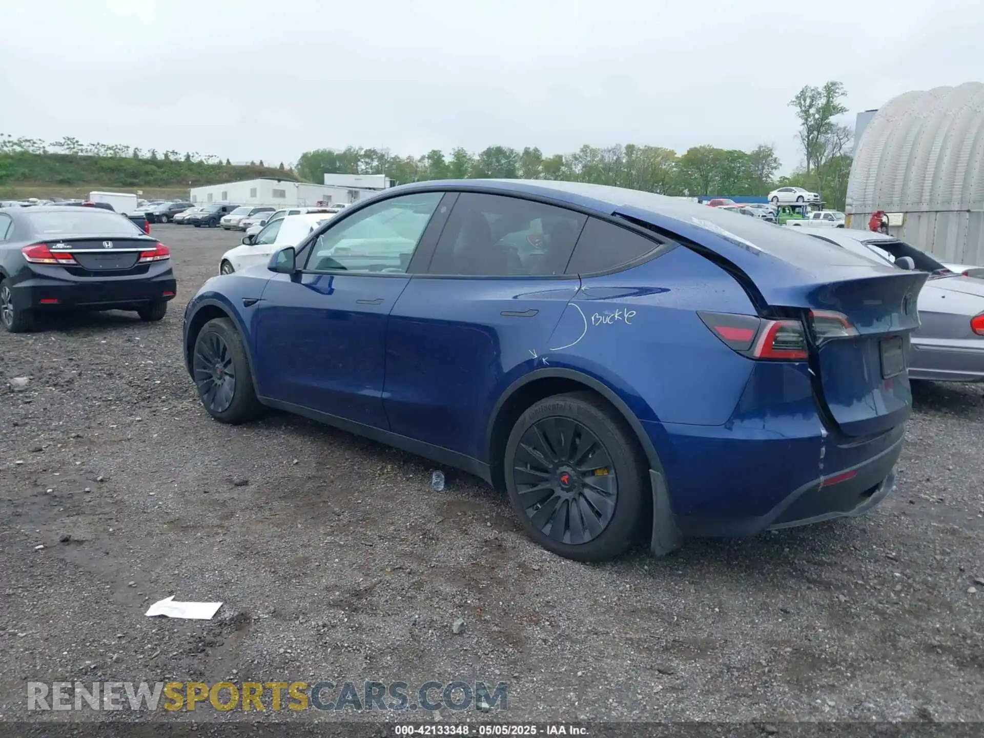 3 Photograph of a damaged car 7SAYGDEE6PF603981 TESLA MODEL Y 2023