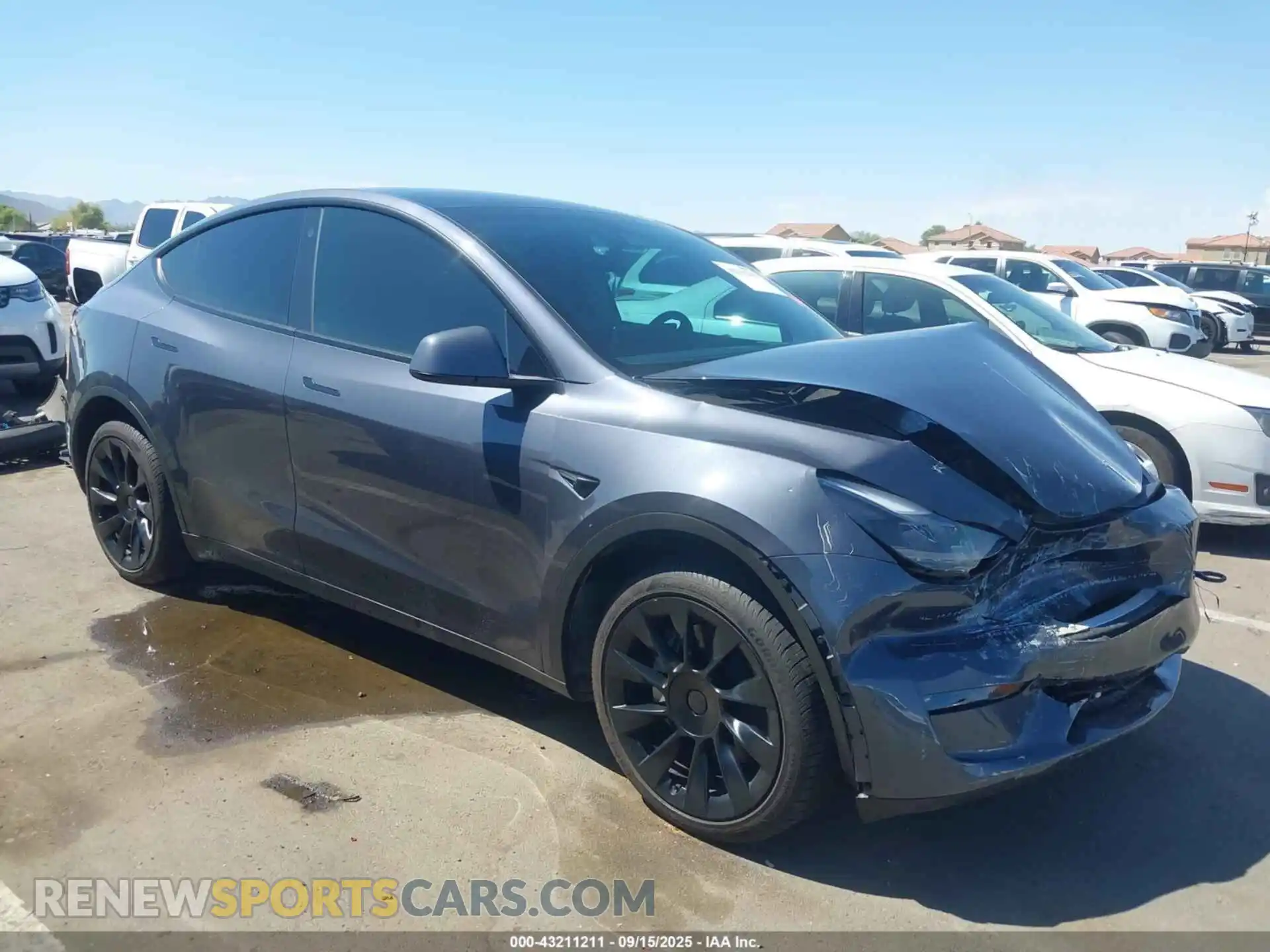 1 Photograph of a damaged car 7SAYGDEE6PF606184 TESLA MODEL Y 2023