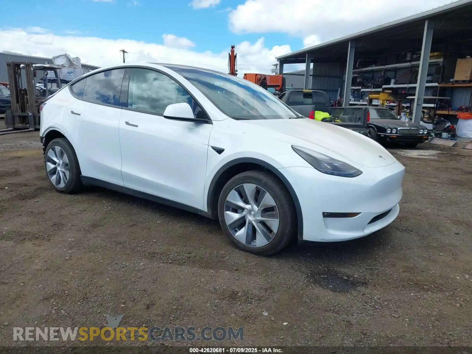 1 Photograph of a damaged car 7SAYGDEE6PF609232 TESLA MODEL Y 2023