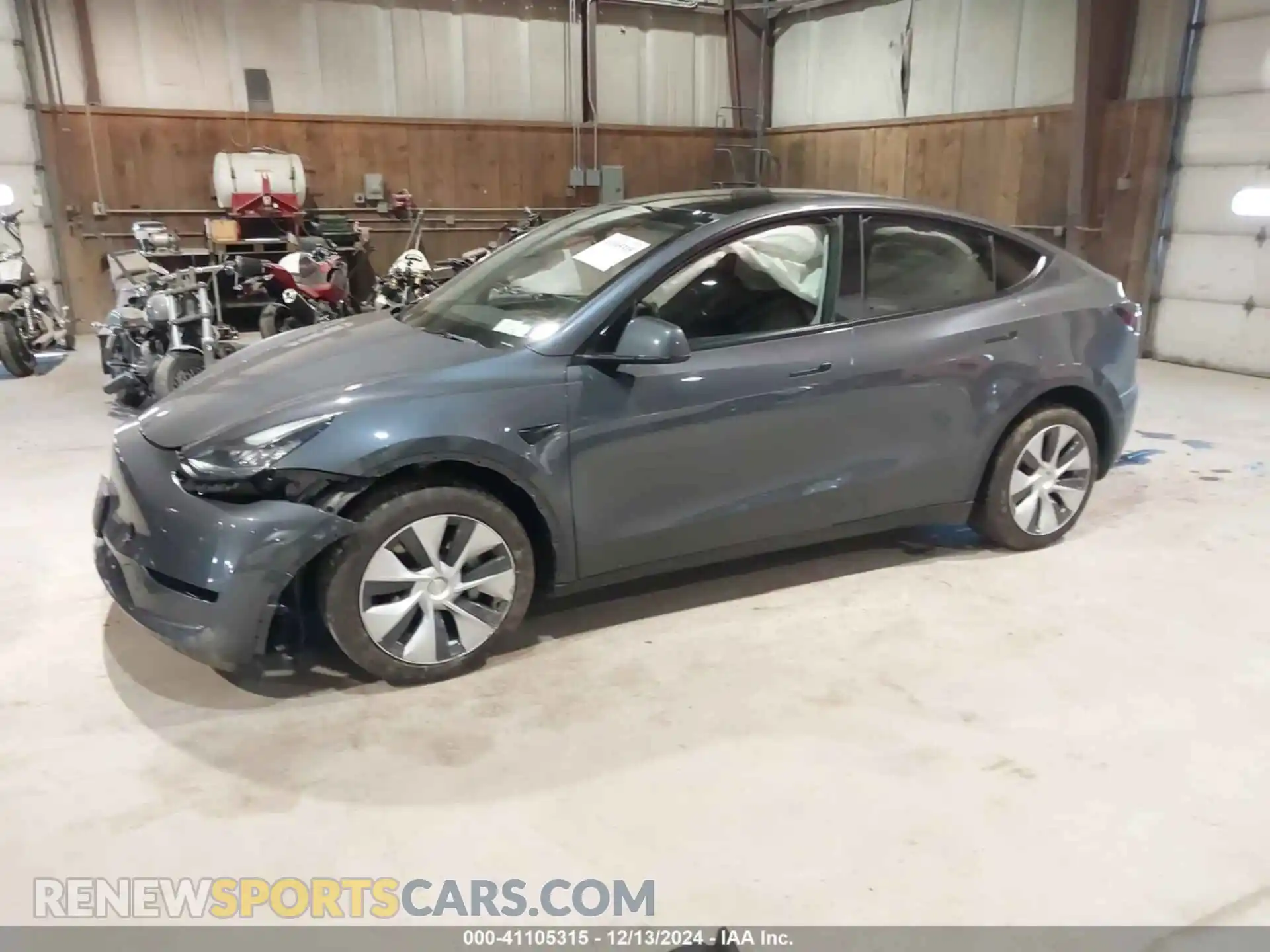 2 fotografías del automóvil dañado 7SAYGDEE6PF615418 TESLA MODEL Y 2023