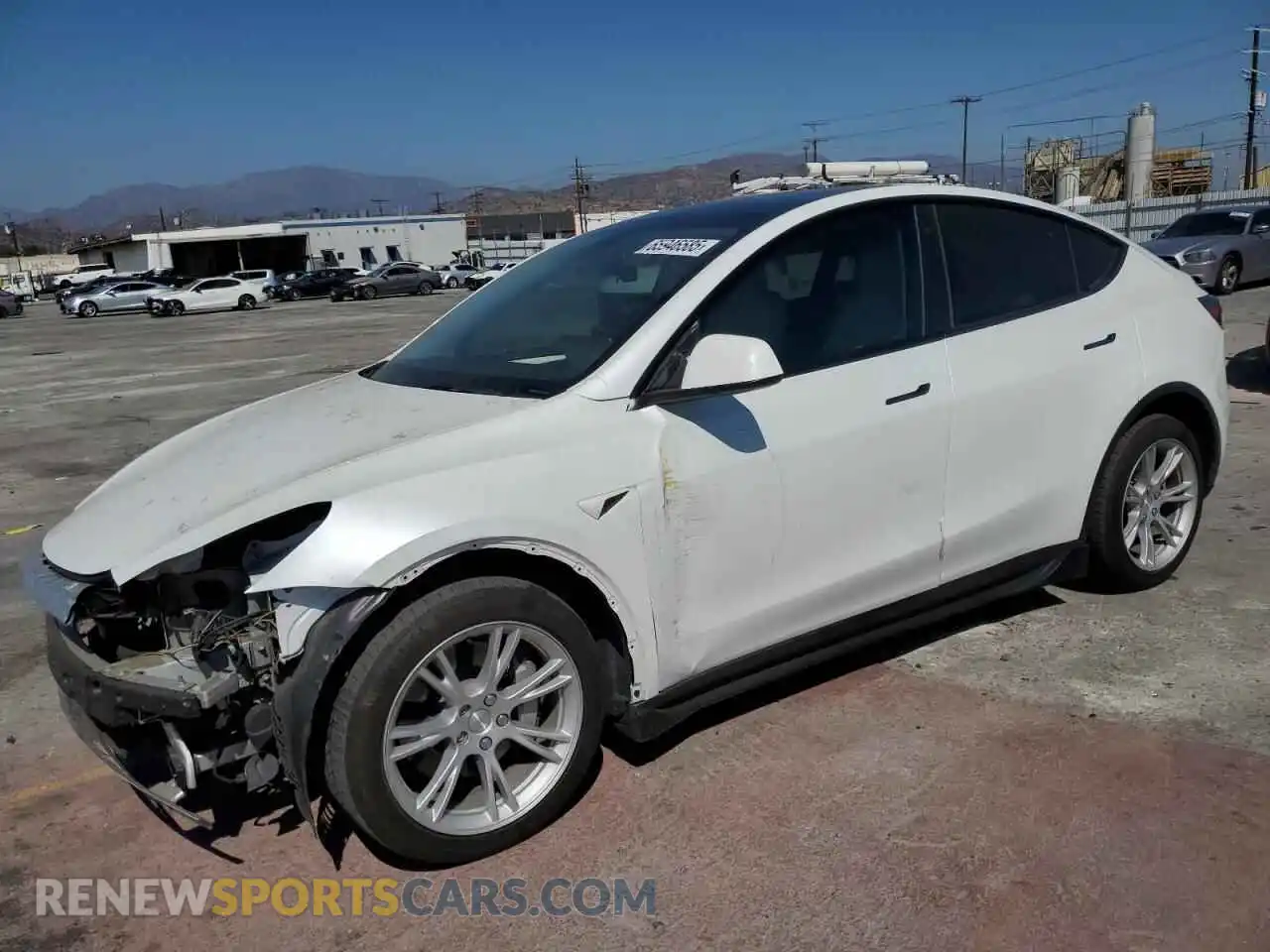 1 Photograph of a damaged car 7SAYGDEE6PF624832 TESLA MODEL Y 2023