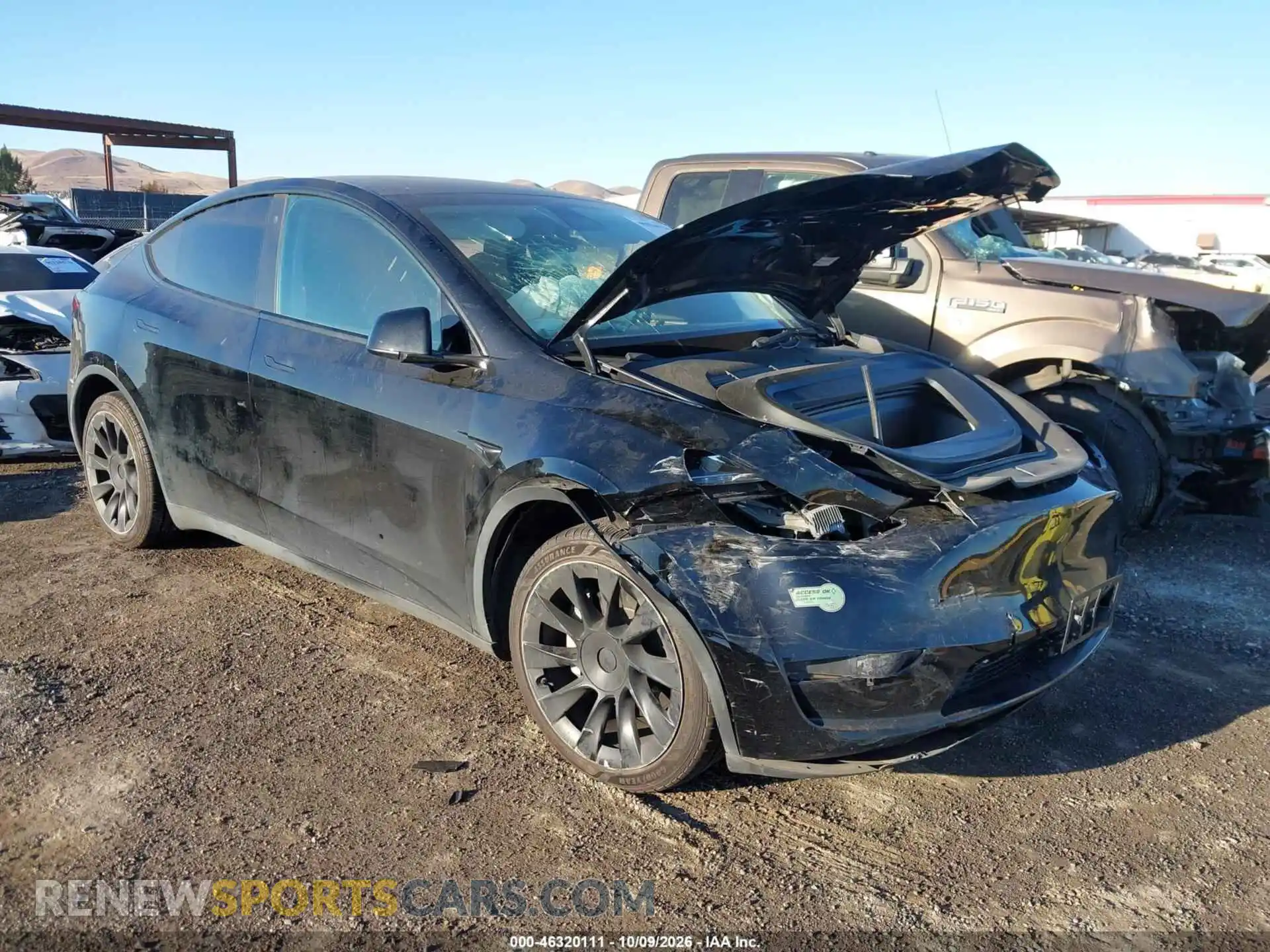 1 fotografías del automóvil dañado 7SAYGDEE6PF637094 TESLA MODEL Y 2023