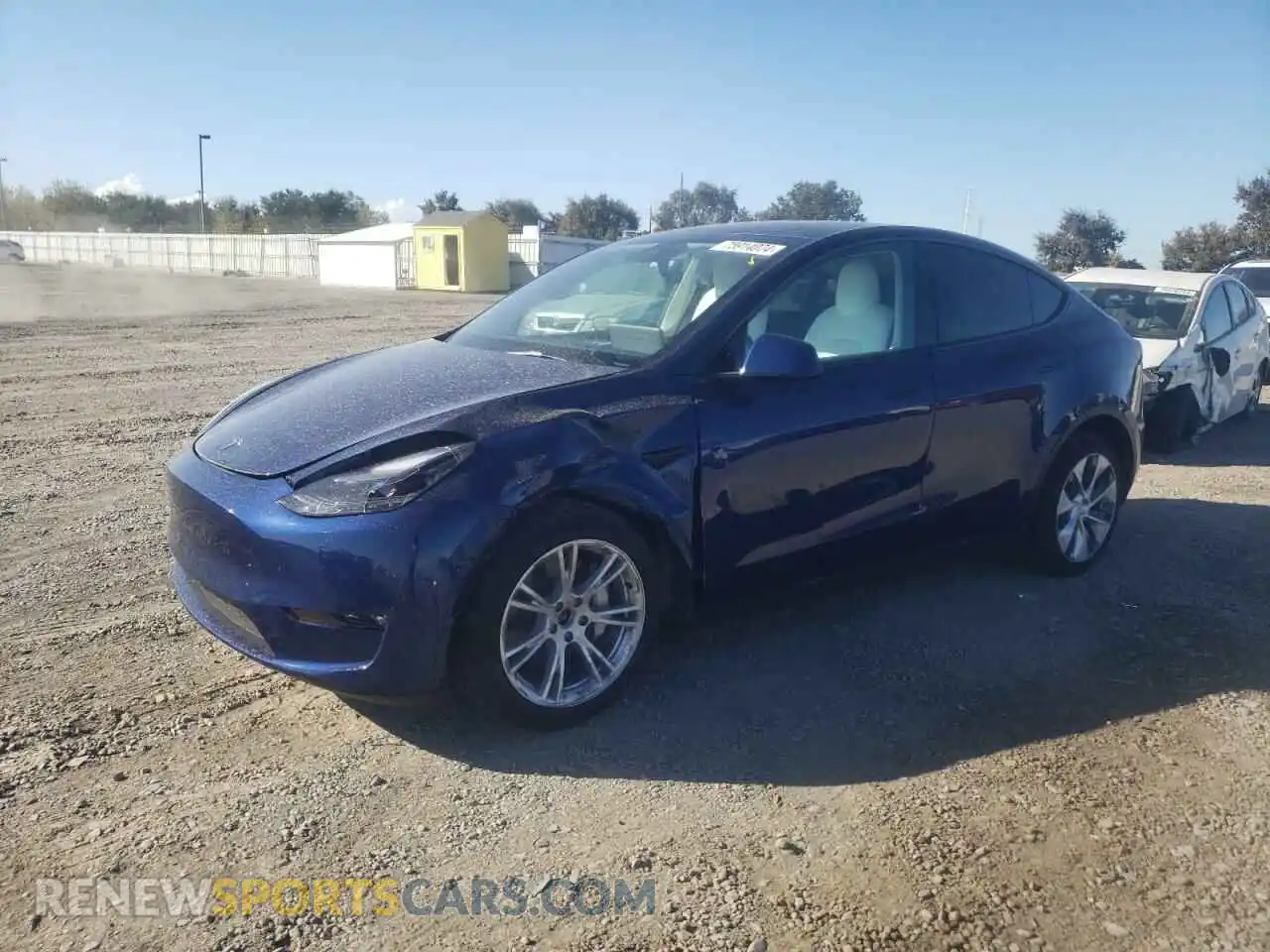 1 Photograph of a damaged car 7SAYGDEE6PF672119 TESLA MODEL Y 2023