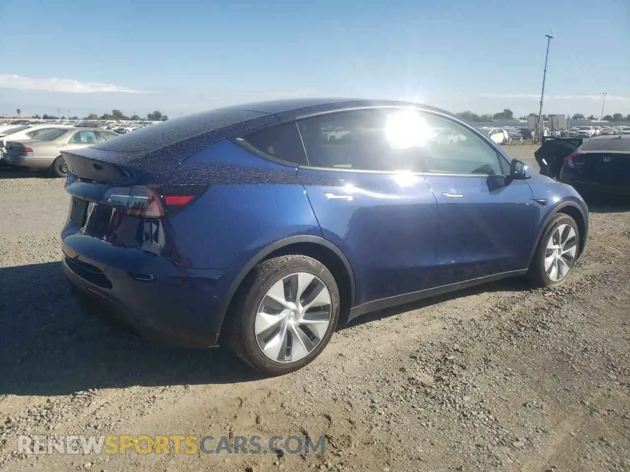 3 Photograph of a damaged car 7SAYGDEE6PF672119 TESLA MODEL Y 2023