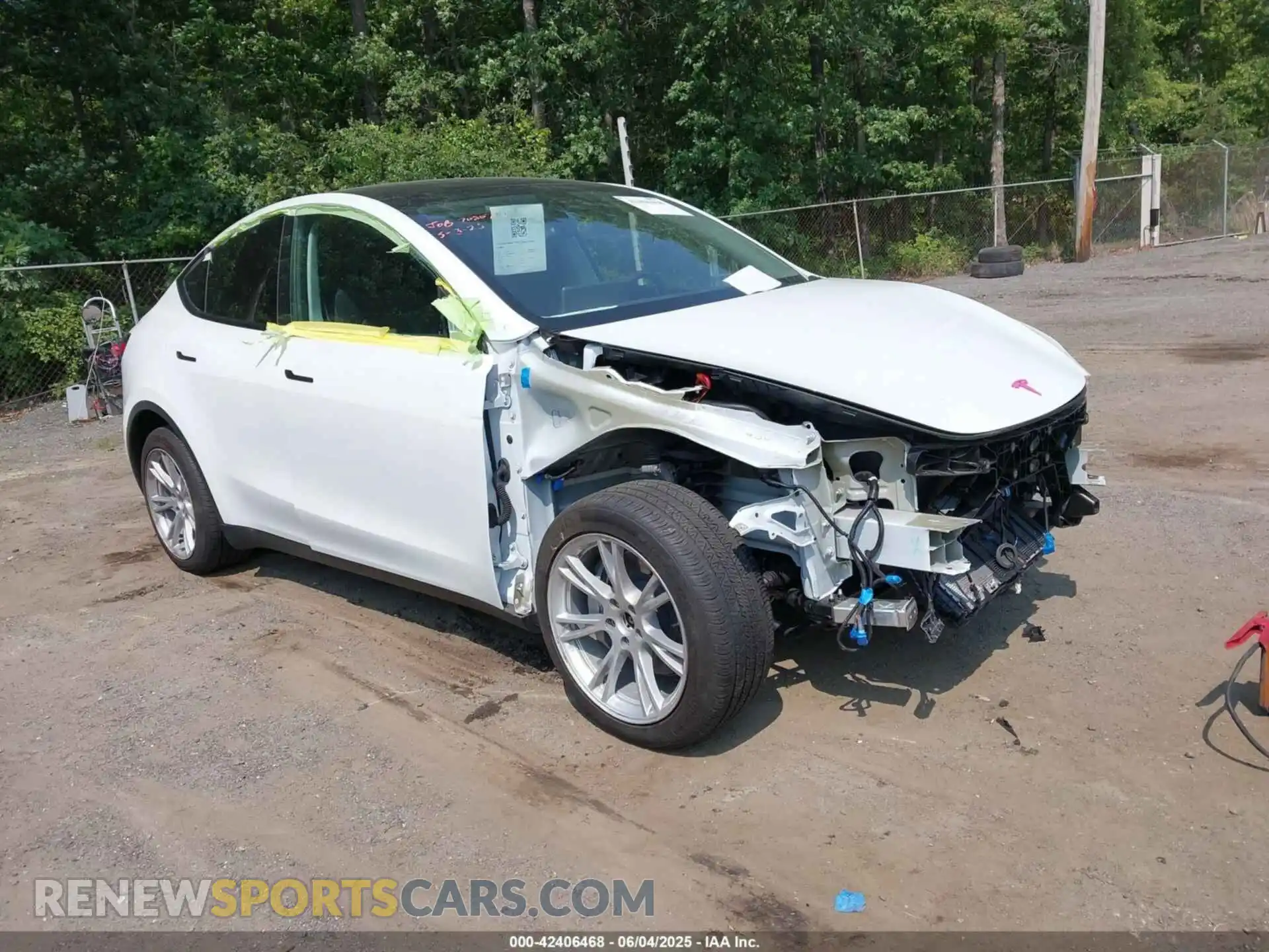 1 Photograph of a damaged car 7SAYGDEE6PF684013 TESLA MODEL Y 2023
