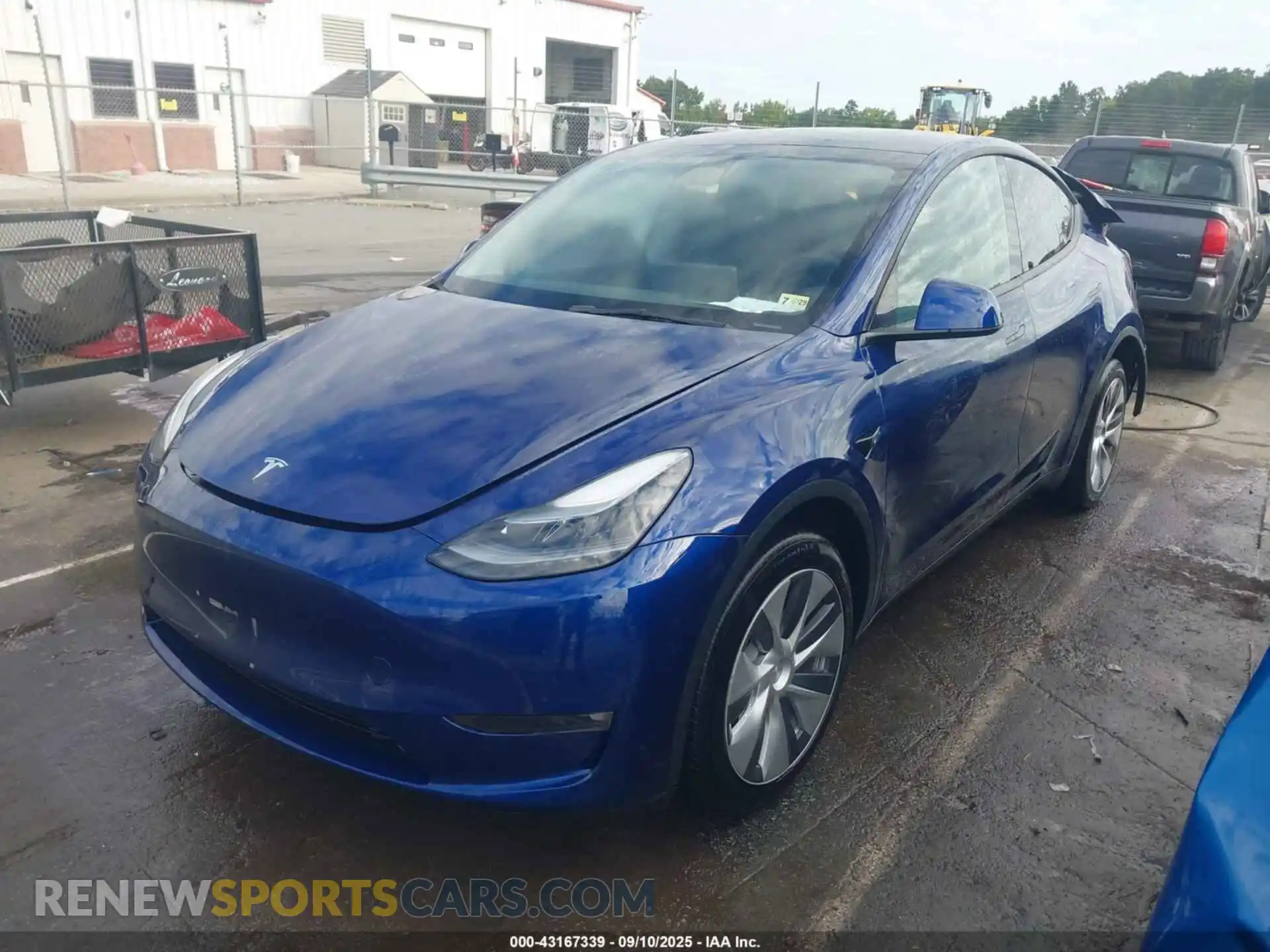 2 Фотография поврежденного автомобиля 7SAYGDEE6PF685923 TESLA MODEL Y 2023