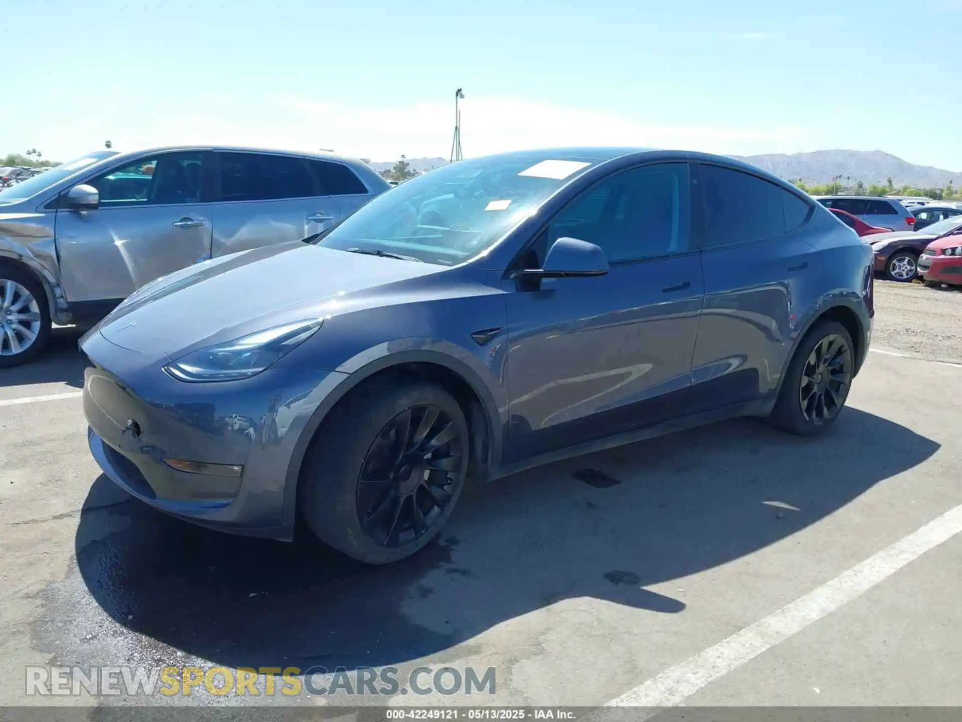 2 Photograph of a damaged car 7SAYGDEE6PF691155 TESLA MODEL Y 2023