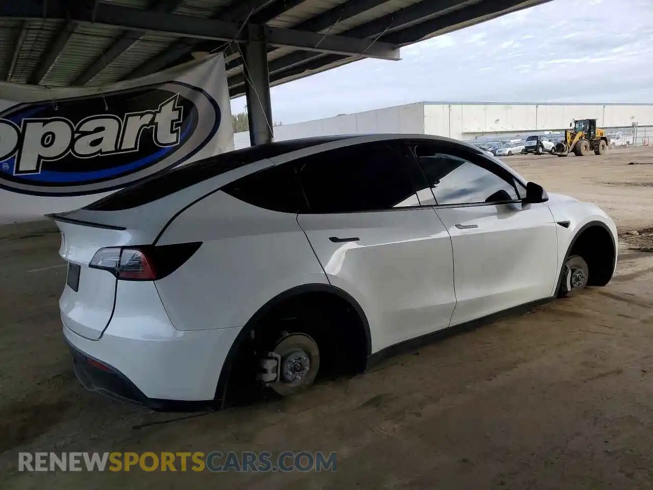 3 Photograph of a damaged car 7SAYGDEE6PF693729 TESLA MODEL Y 2023
