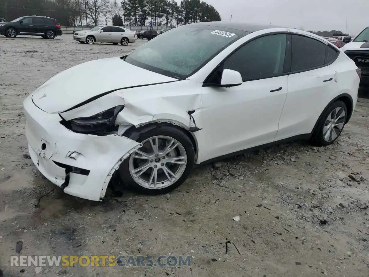 1 Photograph of a damaged car 7SAYGDEE6PF704440 TESLA MODEL Y 2023
