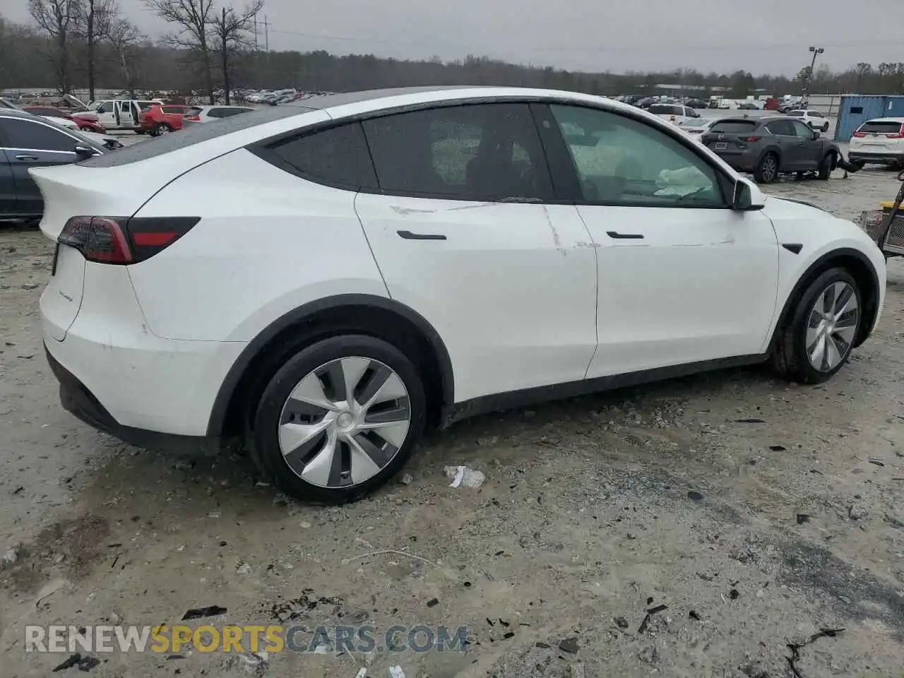 3 Photograph of a damaged car 7SAYGDEE6PF704440 TESLA MODEL Y 2023