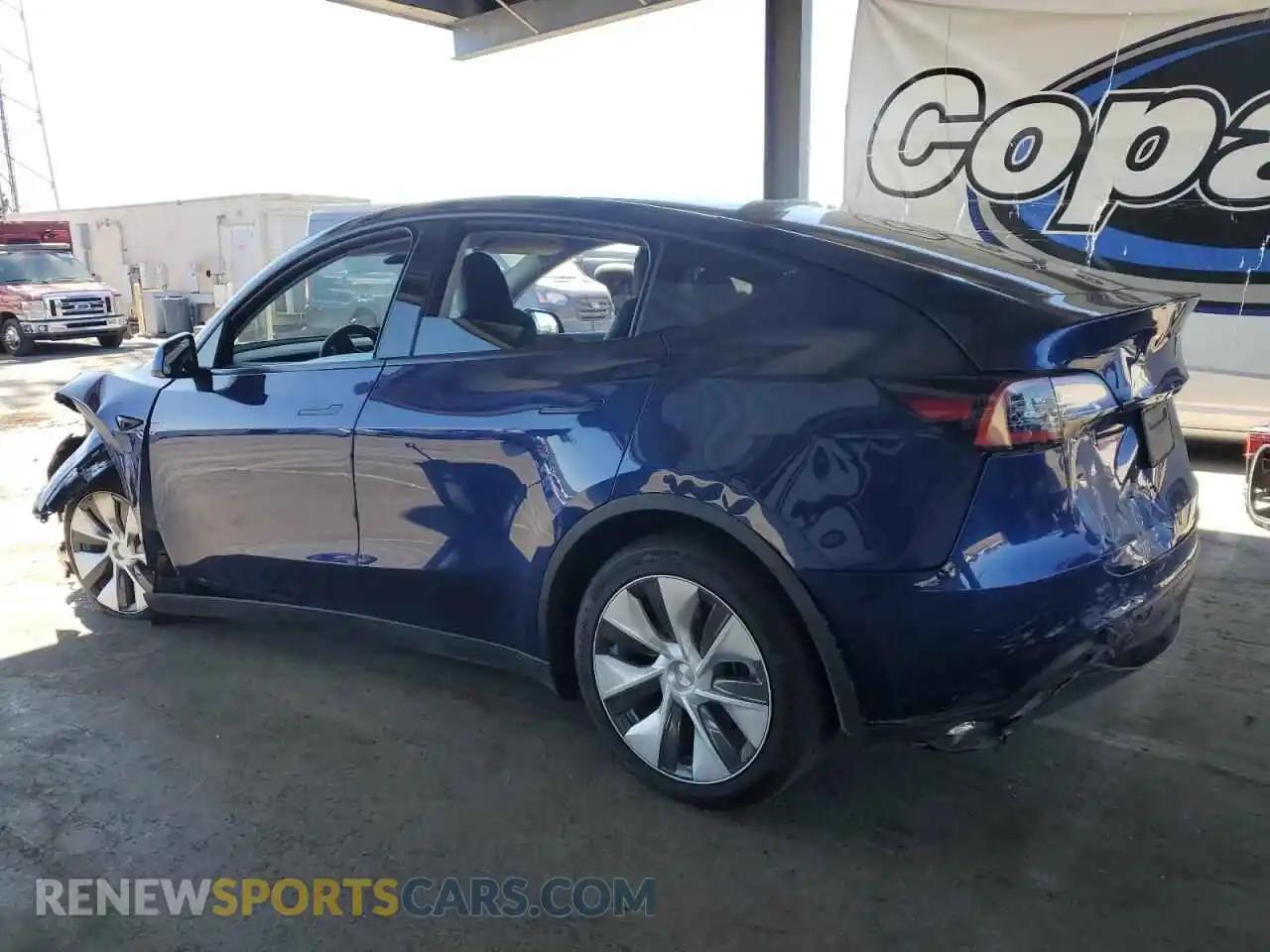 2 Photograph of a damaged car 7SAYGDEE6PF747563 TESLA MODEL Y 2023