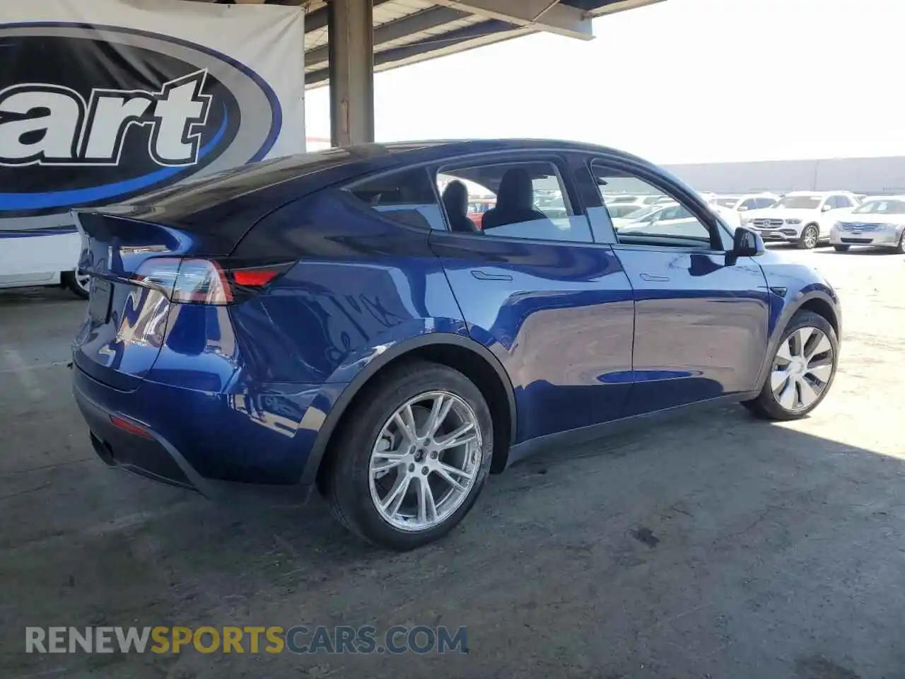 3 Photograph of a damaged car 7SAYGDEE6PF747563 TESLA MODEL Y 2023