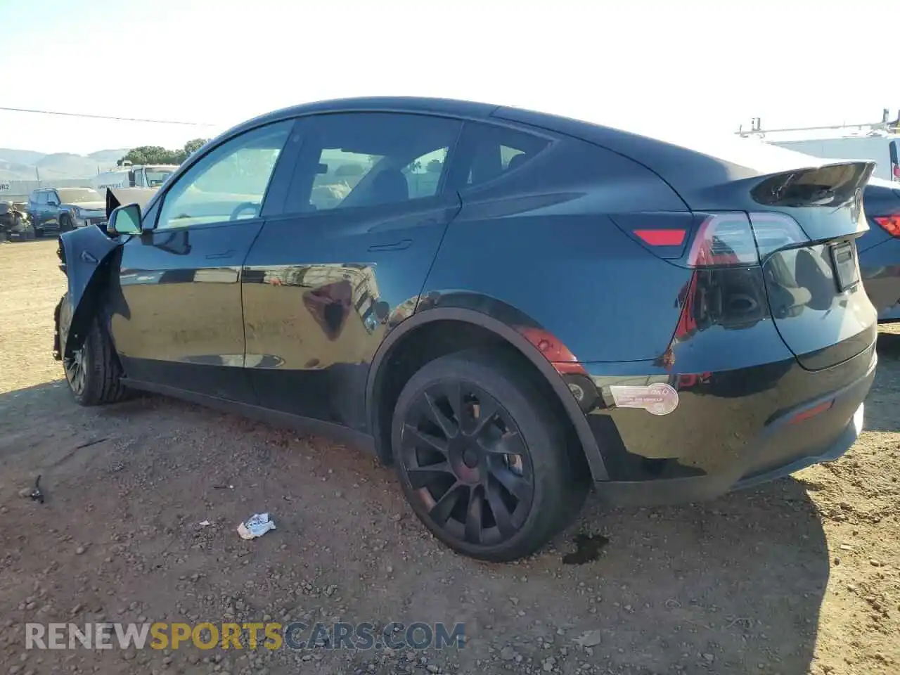 2 Photograph of a damaged car 7SAYGDEE6PF751872 TESLA MODEL Y 2023