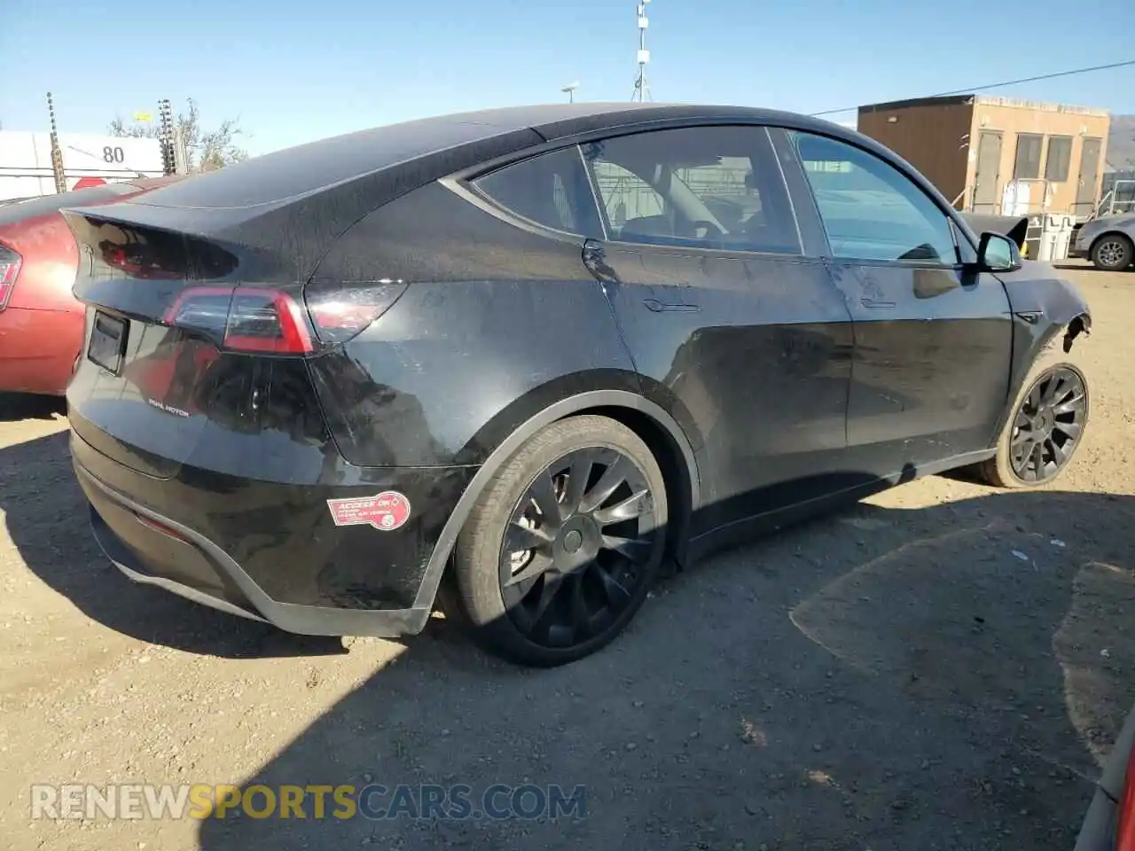 3 Photograph of a damaged car 7SAYGDEE6PF751872 TESLA MODEL Y 2023