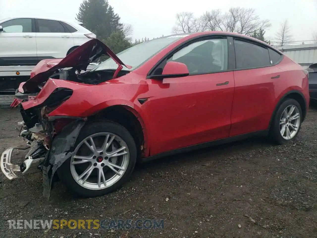 1 Photograph of a damaged car 7SAYGDEE6PF756375 TESLA MODEL Y 2023