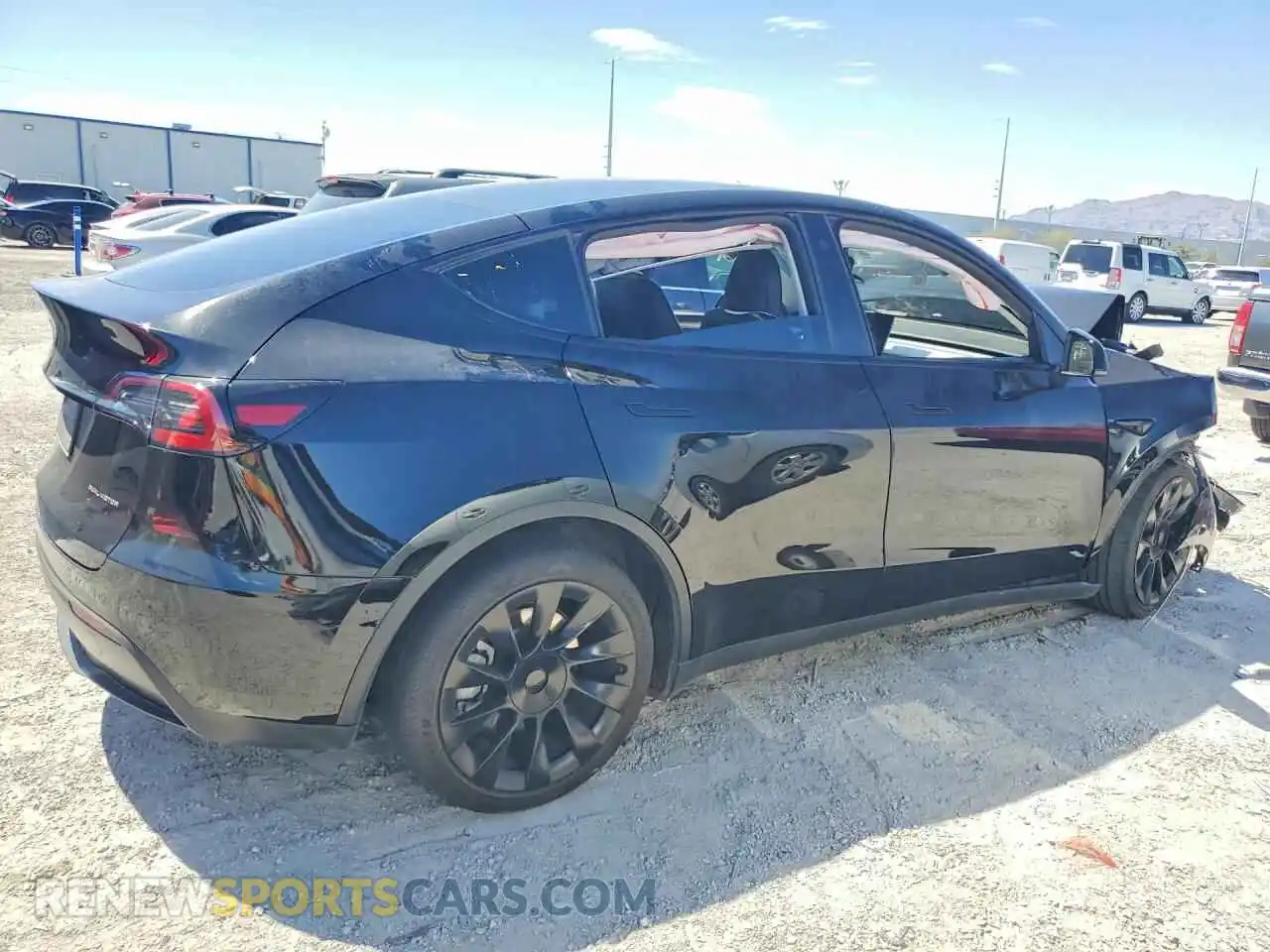 3 Photograph of a damaged car 7SAYGDEE6PF780448 TESLA MODEL Y 2023