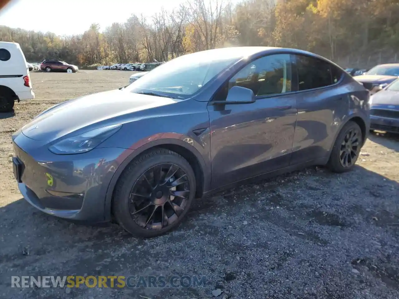 1 Фотография поврежденного автомобиля 7SAYGDEE6PF785570 TESLA MODEL Y 2023