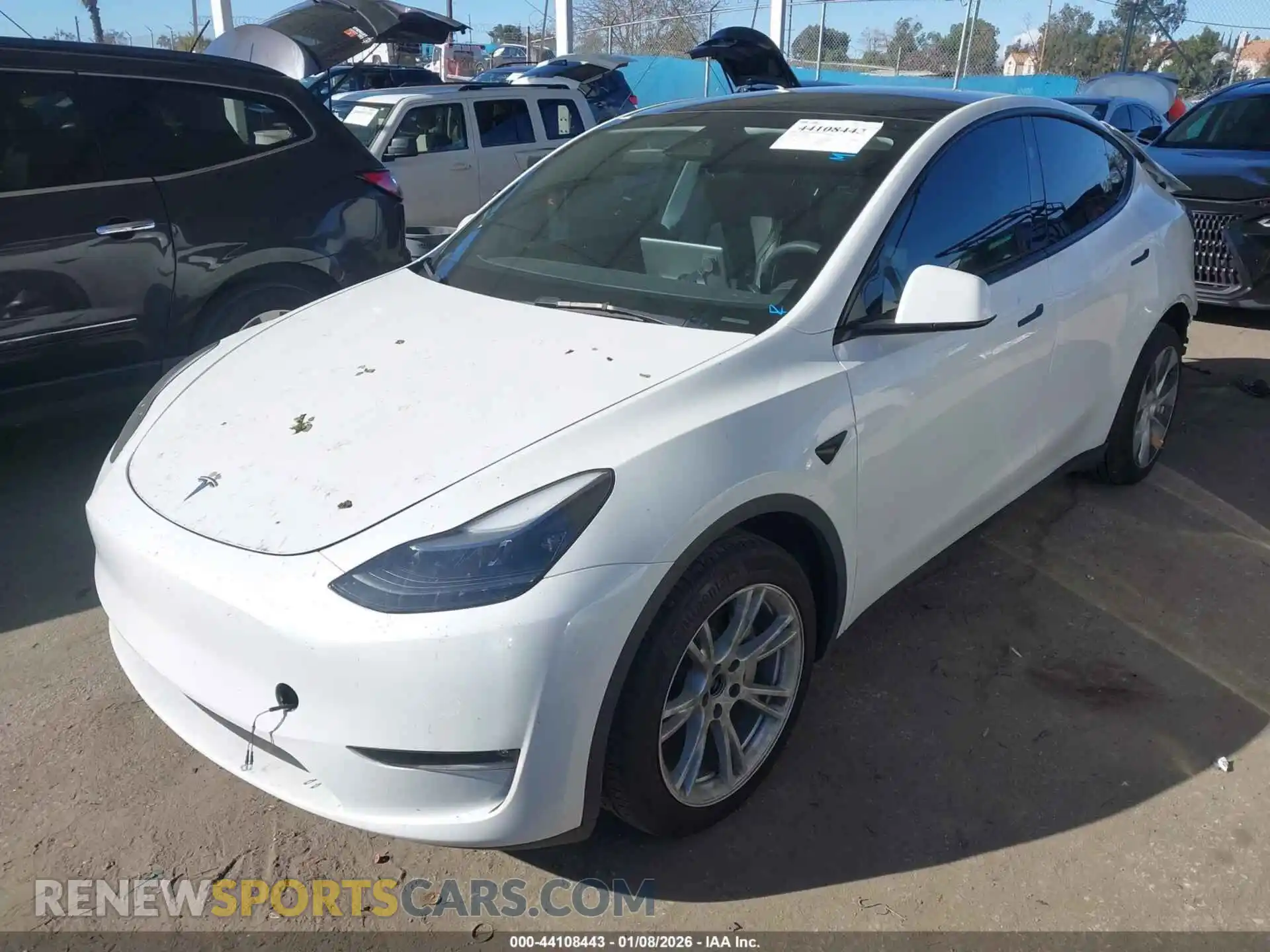 2 Photograph of a damaged car 7SAYGDEE6PF798030 TESLA MODEL Y 2023