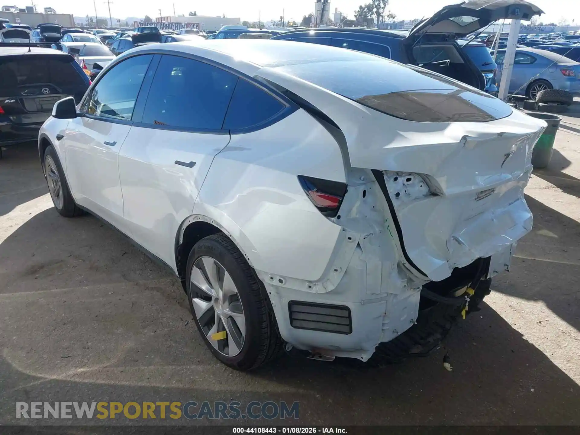 3 Photograph of a damaged car 7SAYGDEE6PF798030 TESLA MODEL Y 2023