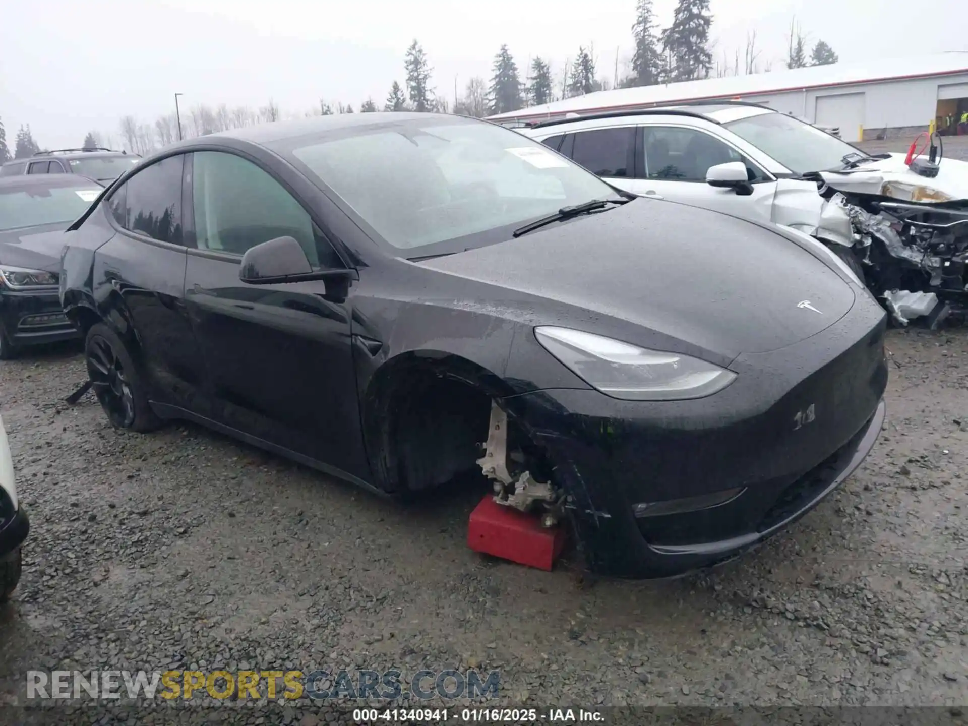 1 Photograph of a damaged car 7SAYGDEE6PF800911 TESLA MODEL Y 2023