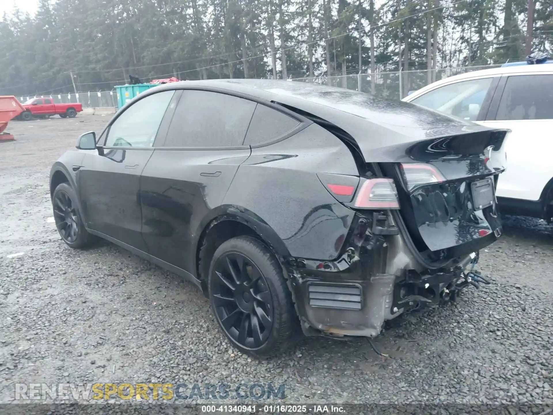 3 Photograph of a damaged car 7SAYGDEE6PF800911 TESLA MODEL Y 2023