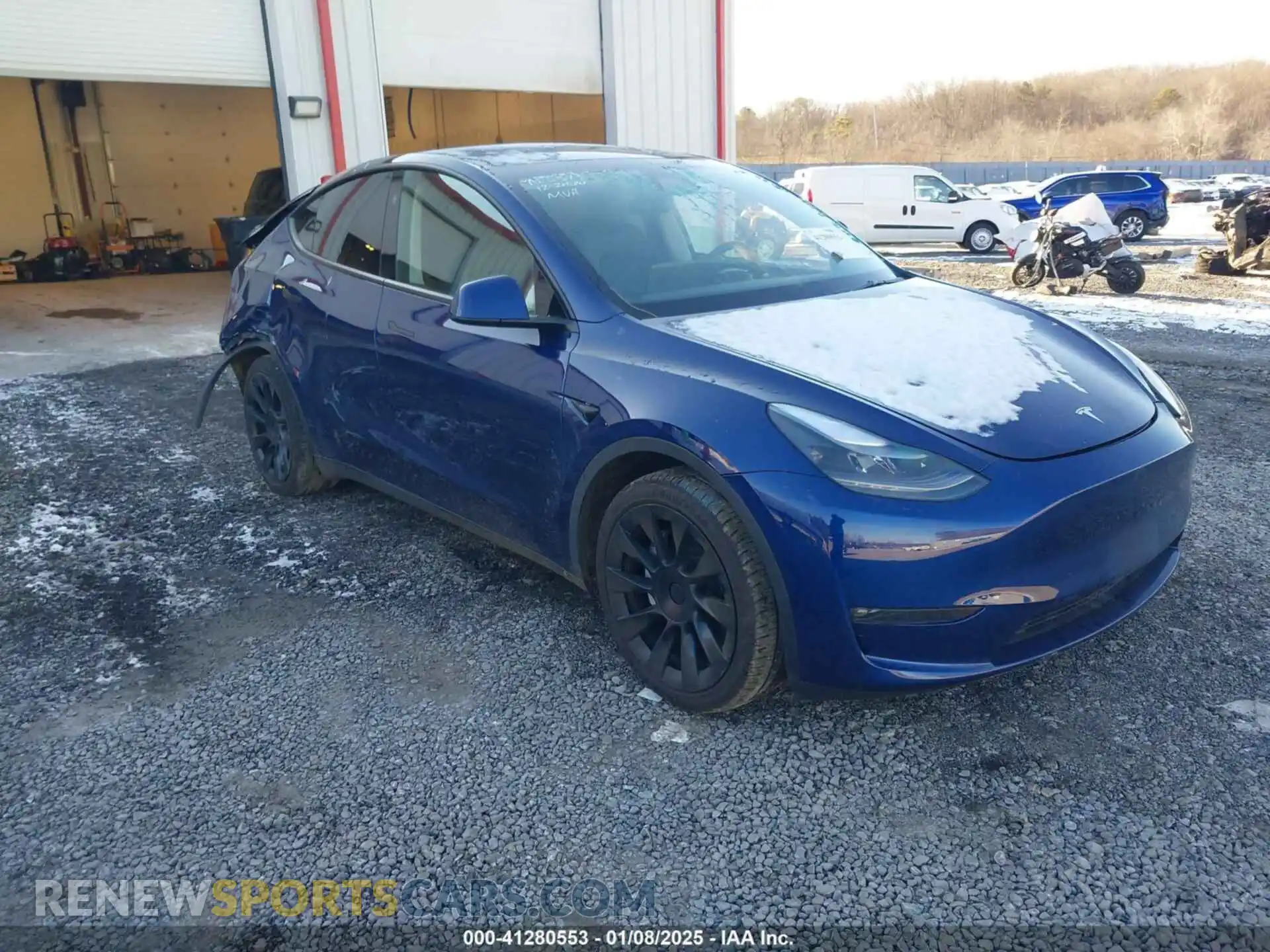 1 Photograph of a damaged car 7SAYGDEE6PF804764 TESLA MODEL Y 2023