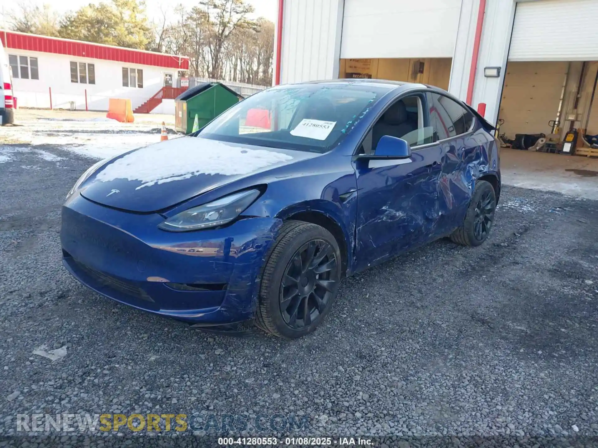 2 Photograph of a damaged car 7SAYGDEE6PF804764 TESLA MODEL Y 2023
