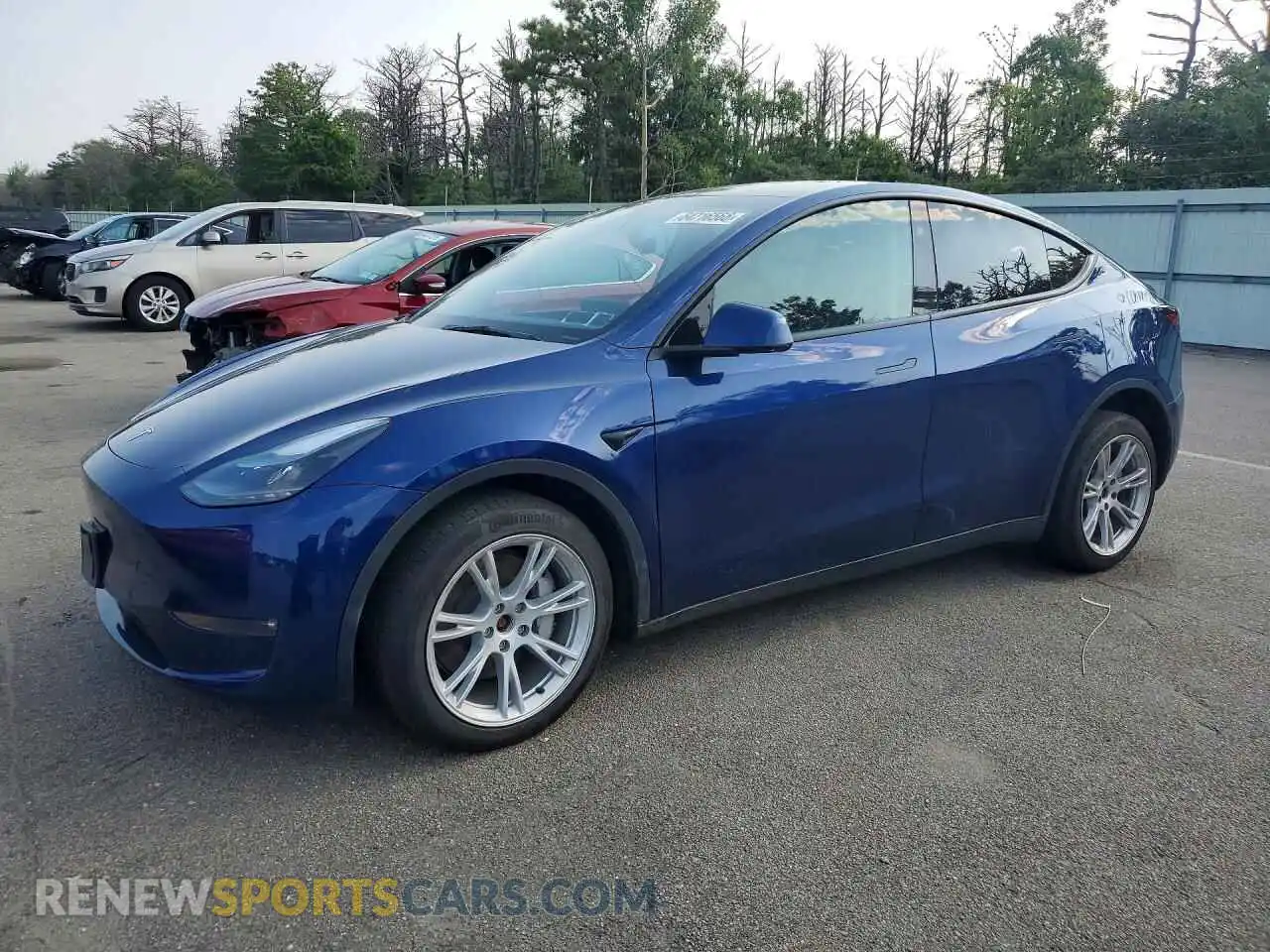 1 Фотография поврежденного автомобиля 7SAYGDEE6PF805008 TESLA MODEL Y 2023