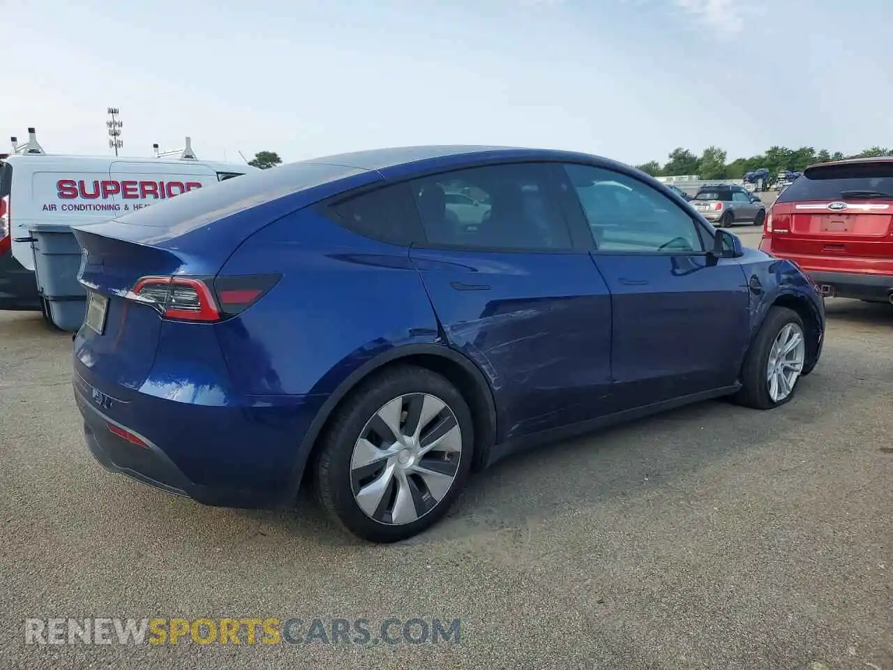 3 Фотография поврежденного автомобиля 7SAYGDEE6PF805008 TESLA MODEL Y 2023